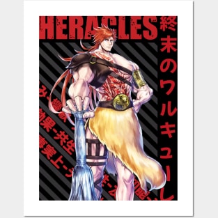 Shuumatsu no Valkyrie - Heracles Posters and Art